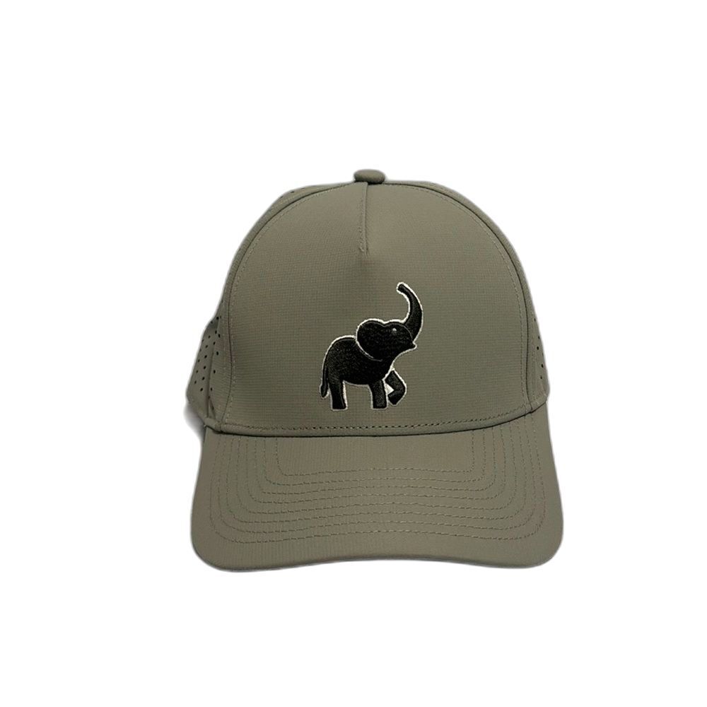Sweet‎ Rollz gray Elephant Athletic Golf Hat lightweight performance wear